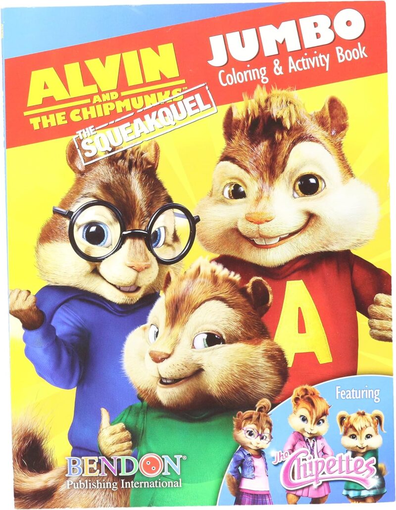 Alvin and the Chipmunks Jumbo Coloring and Activity Books