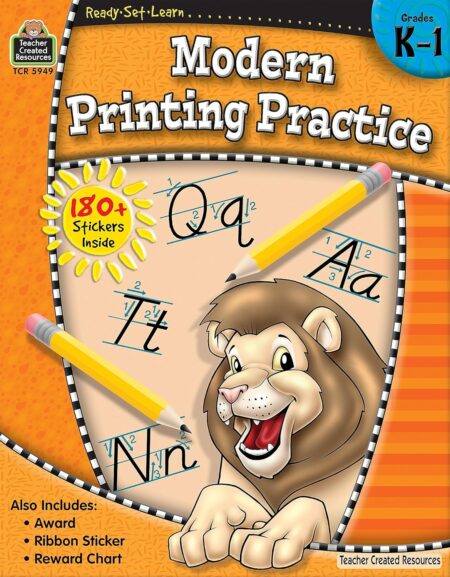 Ready-Set-Learn: Modern Printing Practice Grd K-1