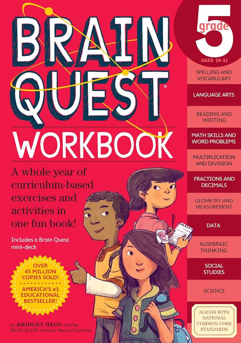 Brain Quest Workbook: Grade 5