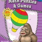 Math Puzzles & Games, Grade 2