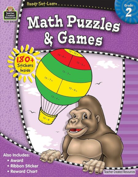 Math Puzzles & Games, Grade 2?