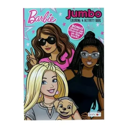 Barbie Jumbo Coloring & Activity Book