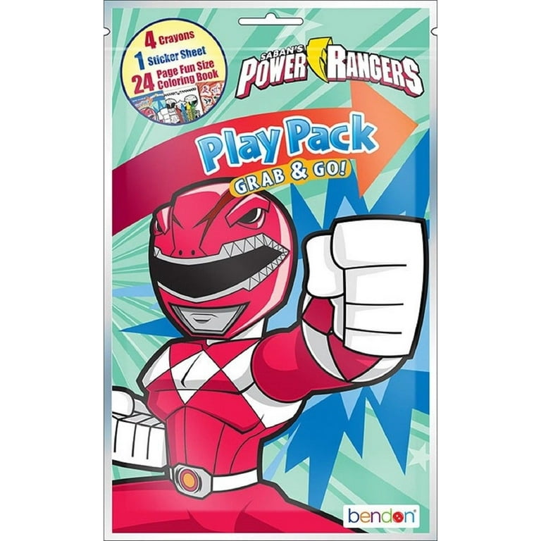 Power Rangers Playpack/Coloring/Bendon