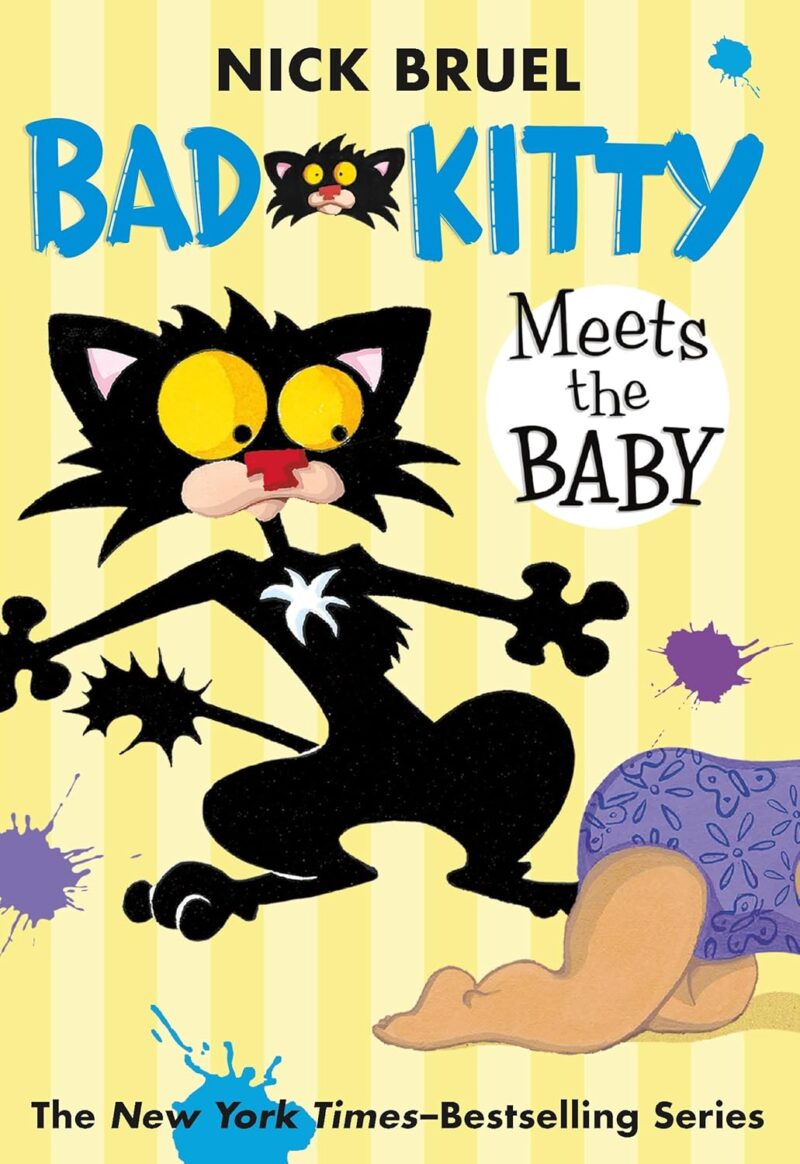 Bad Kitty Meets the Baby (paperback black-and-white edition)