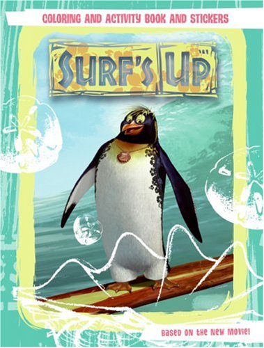 Surf’s Up Coloring and Activity Book and Stickers