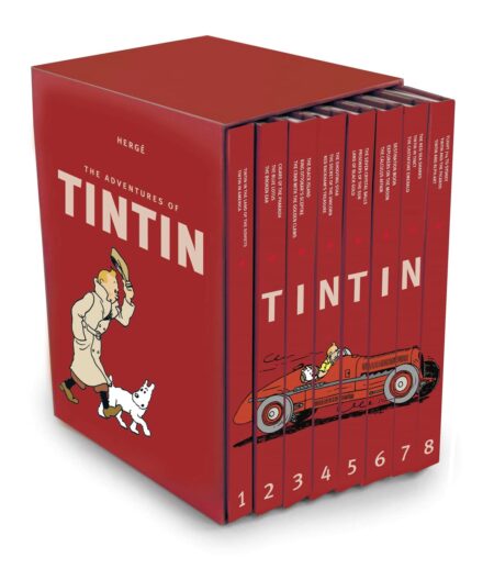 Adventures of Tintin Complete Set 8Books