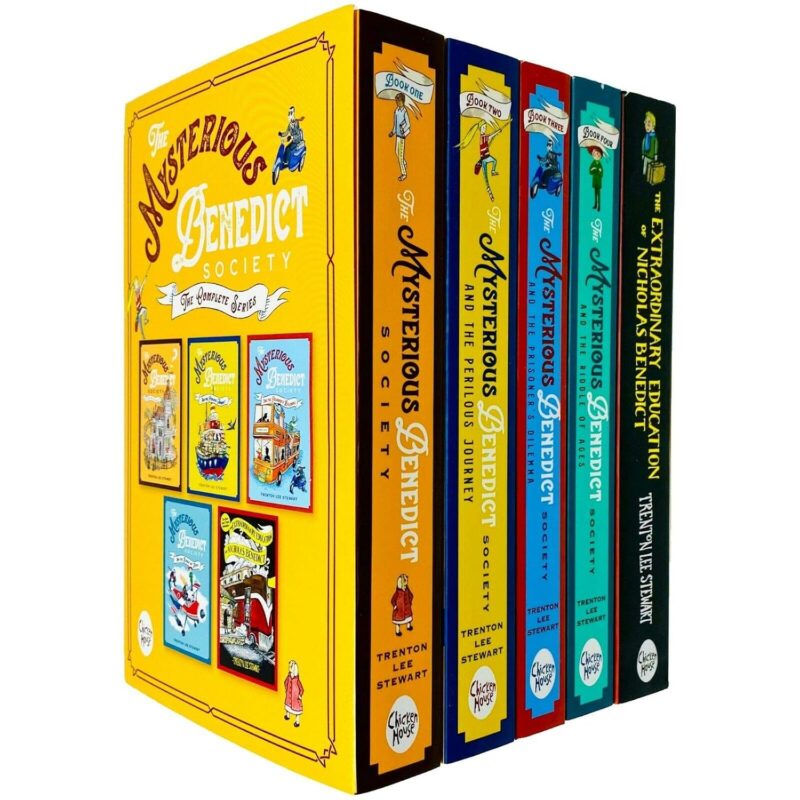 The Mysterious Benedict Society The Complete Series 5 Books Collection Set