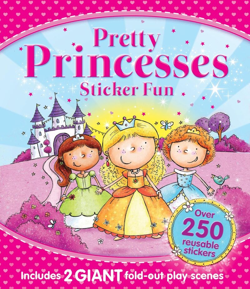 Pretty Princesses (Shaped Sticker Dolly Dressing)