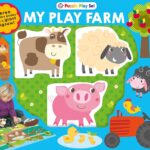 Puzzle Play Set: MY PLAY FARM: Three Chunky Books and a Giant Jigsaw Puzzle!