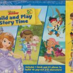 Disney Junior Build and Play Story Time with 3-D Puzzle Pieces 