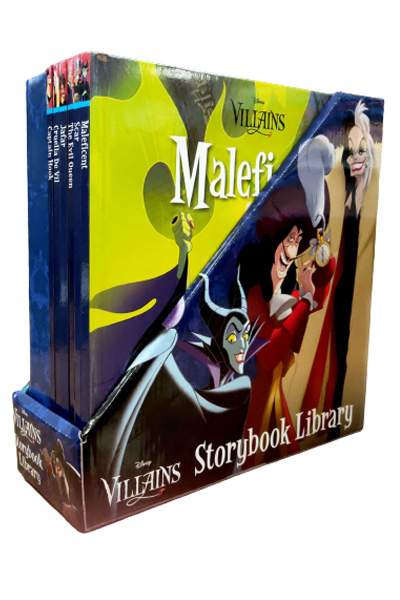 Disney Villains Storybook Library in Slipcase (6 Vol. set) – Hard-Cover