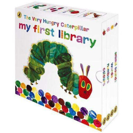 The Very Hungry Caterpillar: My First Library (4 Board Books)