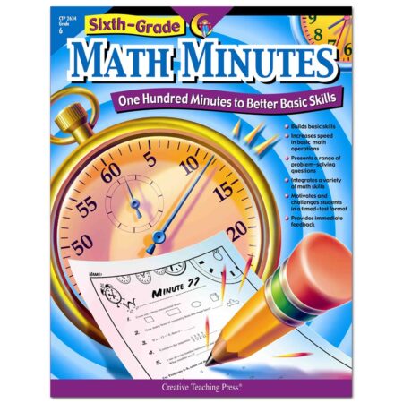 Sixthgrade Math Minutes One Hundred Minutes To Better Basic Skills