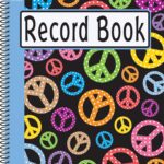 Peace Signs Record Book All Grades