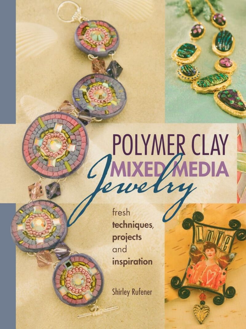 Polymer Clay Mixed Media Jewelry