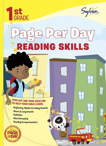 1st Grade Page Per Day: Reading Skills