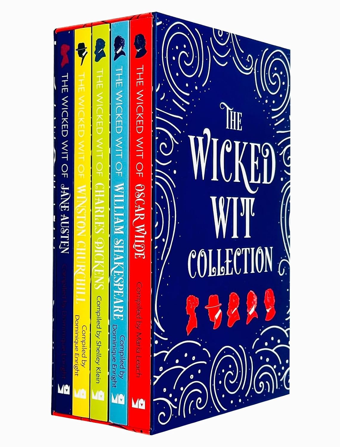 The Wicked Wit Collection 5 Books Set (Jane Austin, Winston Churchill, Charles Dickens, William Shakespeare & Oscar Wilde)