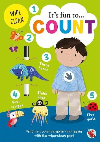 Wipe Clean Its Fun To Count (inc pen)