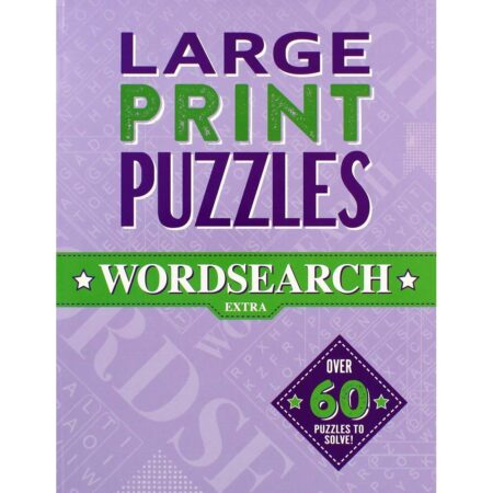 Large Print Puzzles: Wordsearch Extra