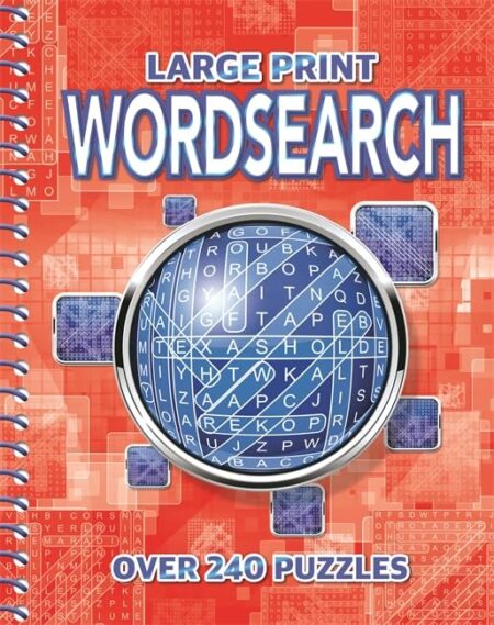 Large Print Word Search - Light Green