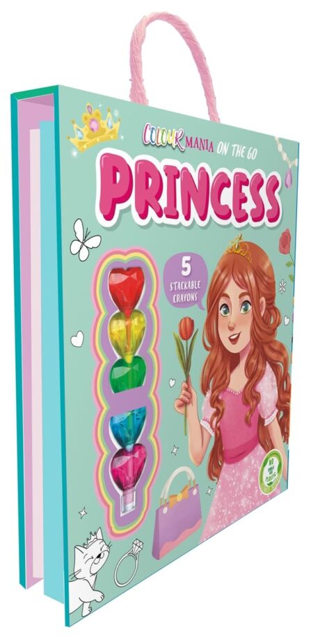 Princess Colouring: Colourmania ( Inc Crayons