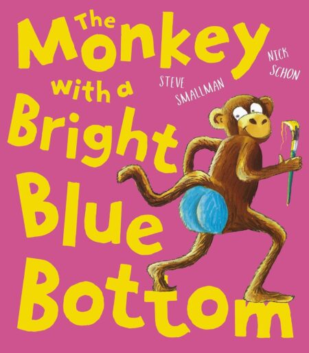 Monkey with the Bright Blue Bottom
