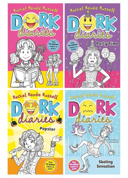 Dork Diaries x4 shrinkwrap pack