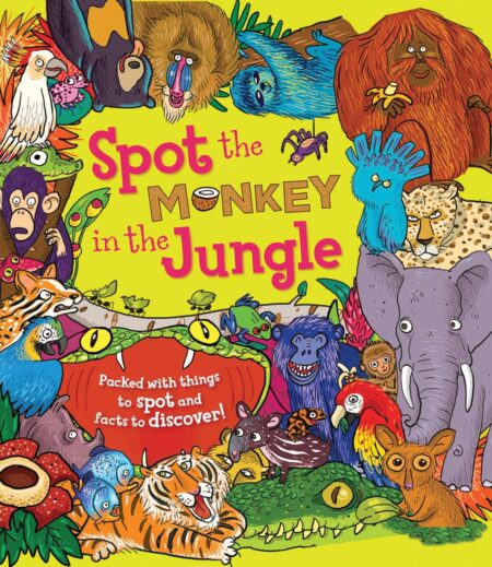 Spot the Monkey in the Jungle