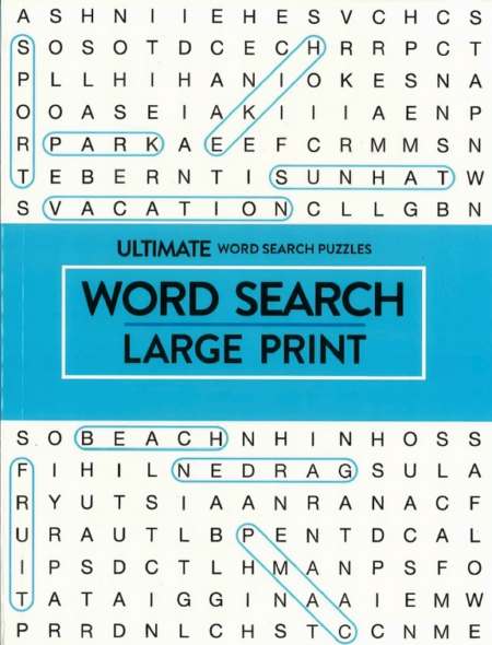 Word Search - Pale Blue