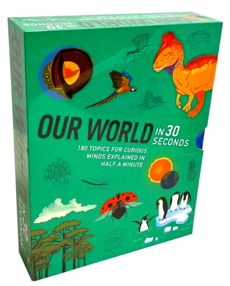 Our World in 30 Seconds 6 book slipcase