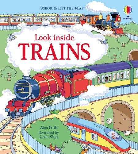 Look Inside Trains (Usborne Look Inside)